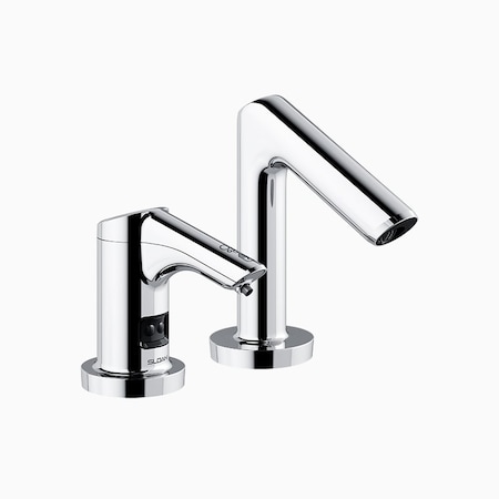Sloan ESD421A Polished Chrome Faucet/Soap Dispenser Combo 3346171